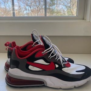 Nike Air Max 270 React Black Iron University Red